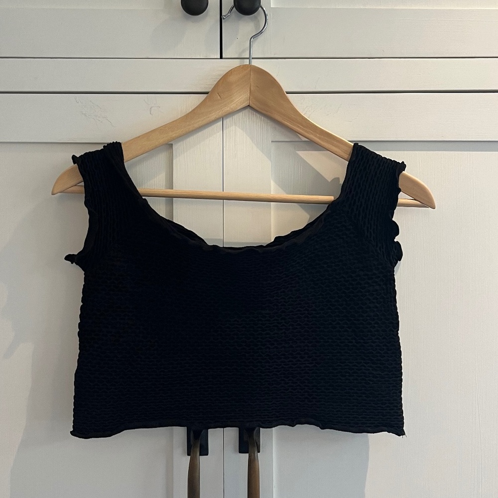 Free People Intimately Ribbed Cropped Tank